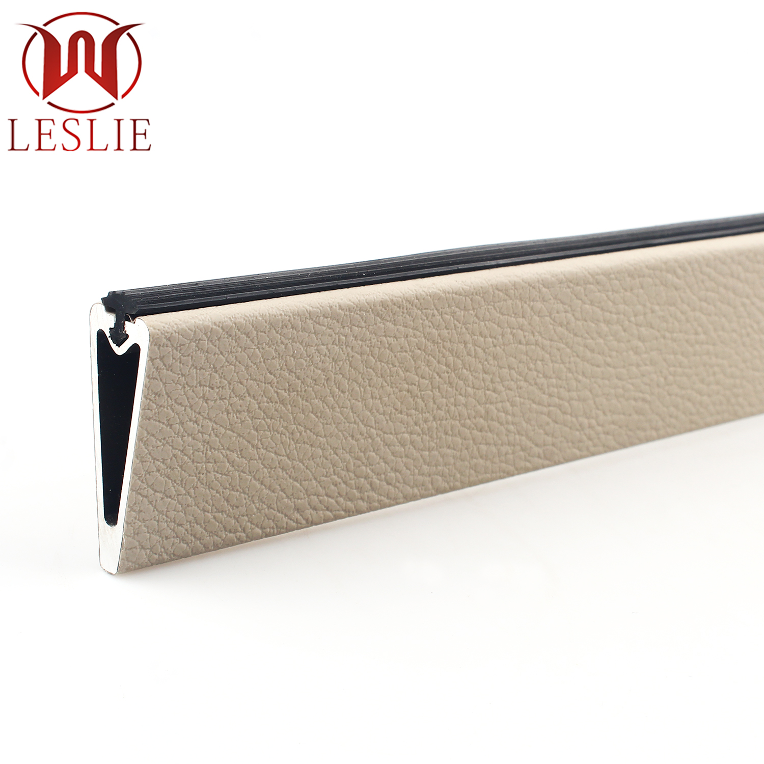 V型衣杆 卡其色 皮纹.jpg