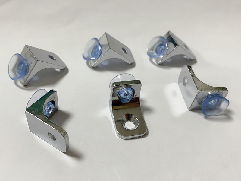 glass shelf support SB-3130A Bsuction cups Shelf Support pin ba