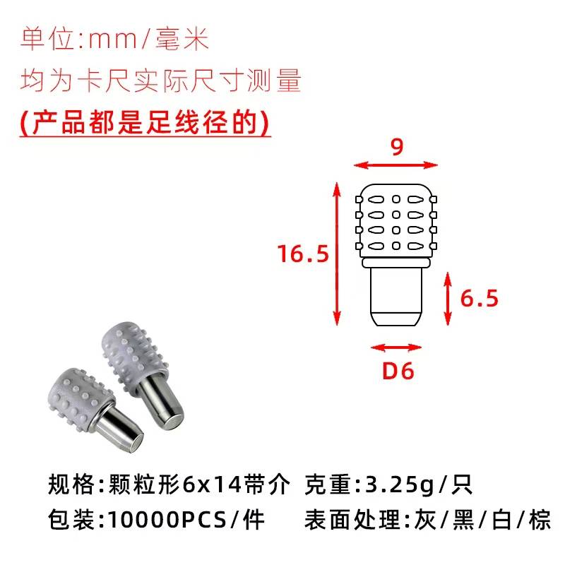 Zinc Alloy Cabinet Shelf Support Pins: Stable Support for Furniture Shelves