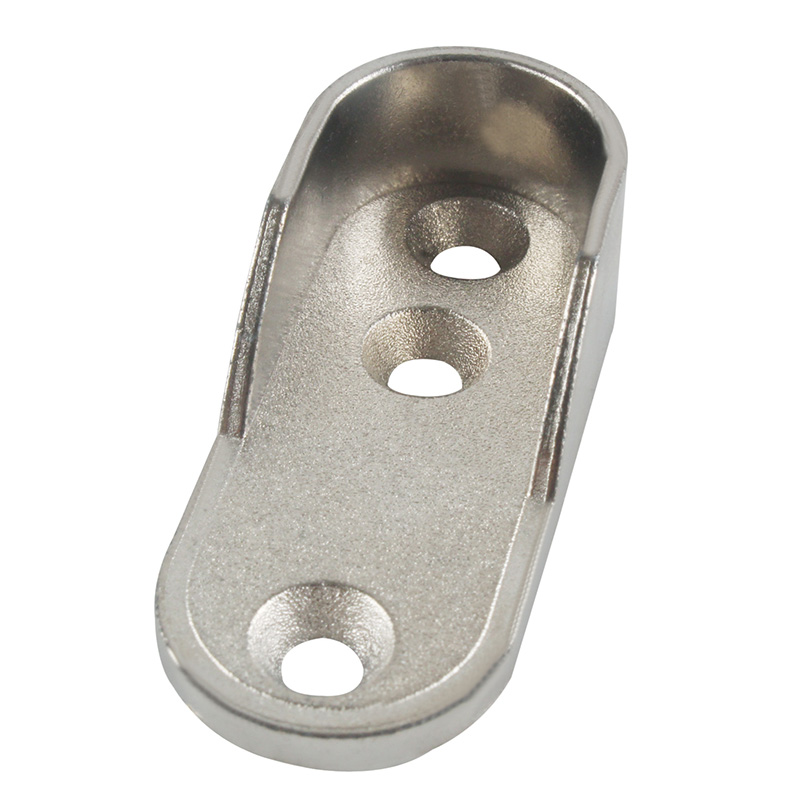 16mm U-shaped clothes rail bracket