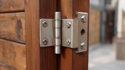 How to Select the Perfect Stainless Steel Gate Hinges for Your Outdoor Projects