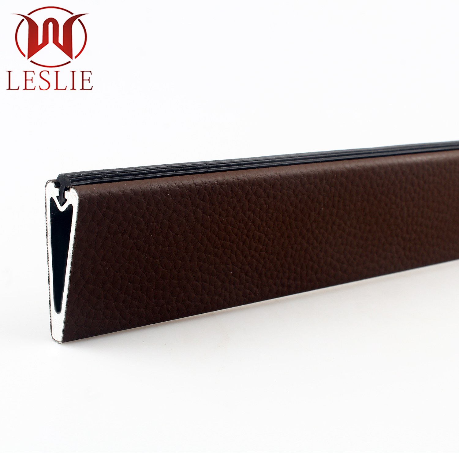 V型衣杆 棕色 皮纹.jpg