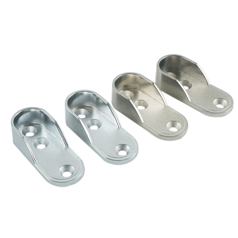 16mm U-shaped clothes rail bracket