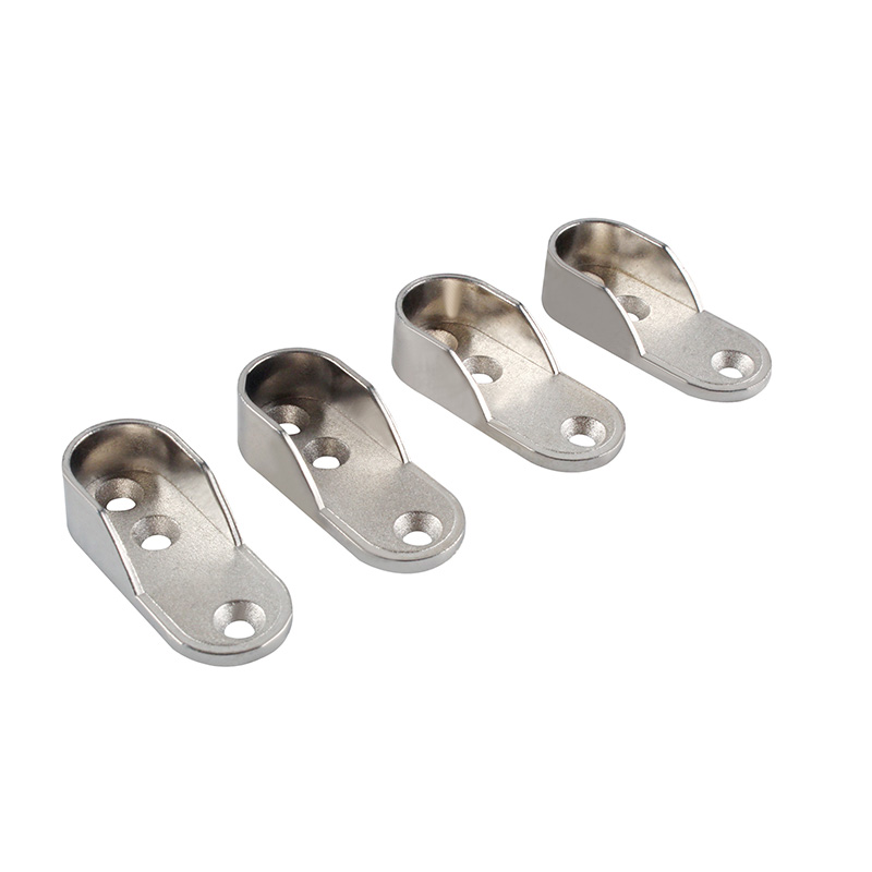 16mm U-shaped clothes rail bracket